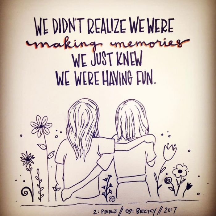 Friendship Quote & Doodle