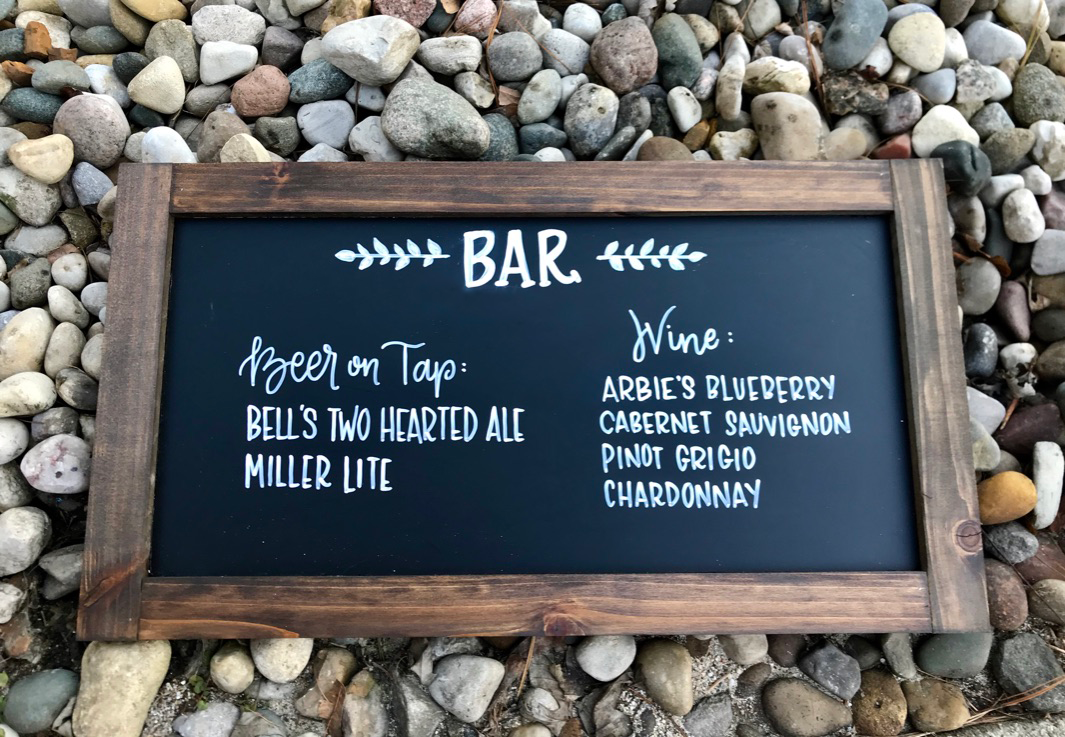 Bar Menu