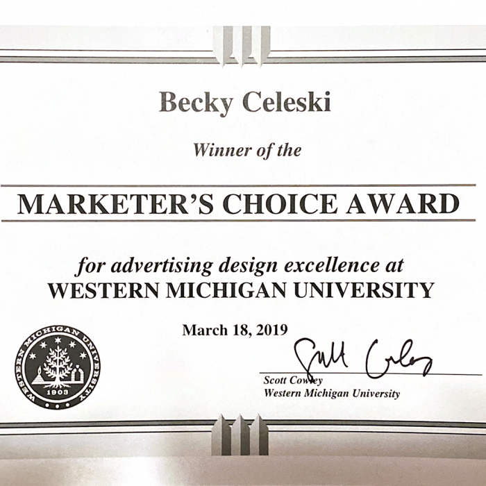 Marketer’s Choice Award